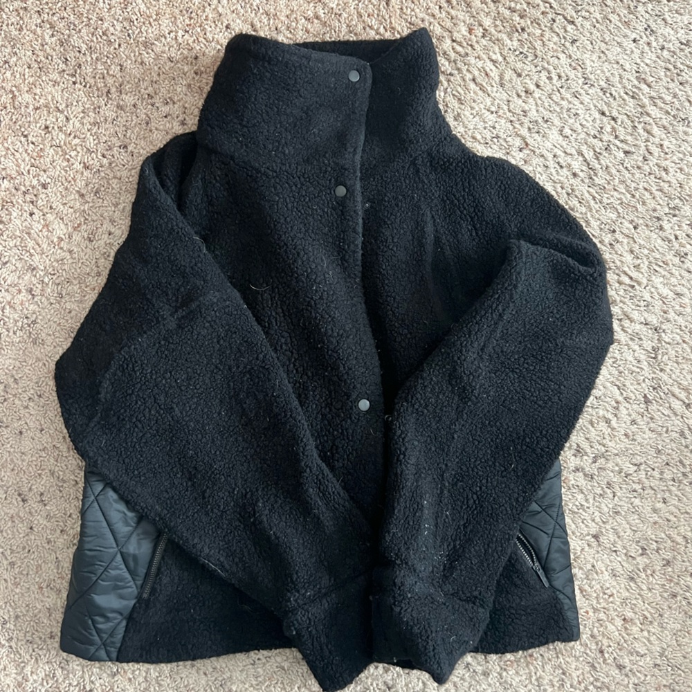 Lululemon Quilted Fleece Jacket